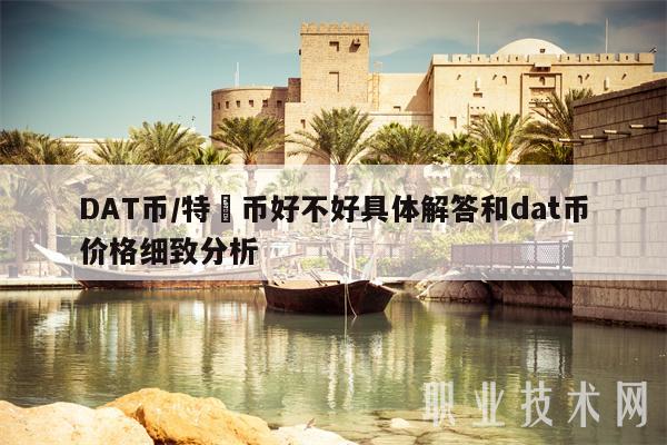 DAT币／特數币好不好具体解答和dat币价格细致分析